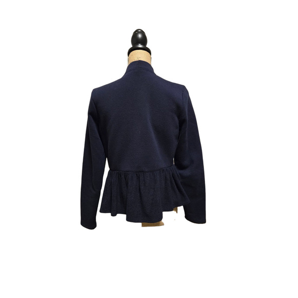 Eri + Ali black polyester high neckline top, size small - Picture 2 of 4